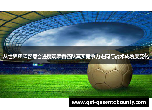从世界杯阵容磨合进度观察看各队真实竞争力走向与战术成熟度变化